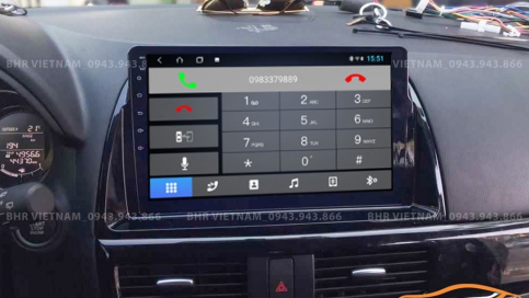 Màn hình DVD Android liền camera 360 Mazda CX5 2013 - 2016 | Fujitech 360 